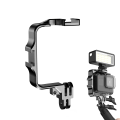 Miniatyrbild 2 av 5: Metallram med kallskofäste för Gopro Hero 11 10 9 8 7 Dji Action 3 Kameratillbehör Fästen för belysning Mikrofonfäste