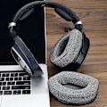 Miniatyrbild 5 av 5: Ersättningsöronsnäckor för Sennheiser HDR RS165 RS175 RS185 RS195 Hörlurar