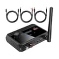 Bluetooth-adapter för stereoreceiver - Bluetooth 5.3-receiver, trådlös ljudadapter för hemstereo