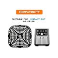Miniatyrbilde 4 av 5: Instant Vortex Plus 6qt Luftfrityr Grillplate, Oppgradert Kvadratisk Grillpanne