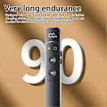 Miniatyrbillede 5 af 5: 2,4 GHz Trådløs Præsentationspen Remote Controller PPT Sidevender USB Infrarød Præsentationspen til Projektor Powerpoint Slide