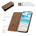 Miniatyrbillede 3 af 5: Motorola Moto G Pure Cover Premium Etui Magnetisk Læder Folio Coque - Brun