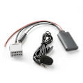 Pikkukuva 4 / 4: 1 X Bluetooth-kaapelisarja Ford Fiesta 2008-2010 autoihin, Bluetooth 5.0 Aux -adapterikaapeli mikrofonilla