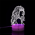 Miniatyrbillede 1 af 5: Taylor Swift Lys 3D Illusion Lampe Med Fjernbetjening & Smart Touch, 16 Farver Swiftie Dæmpbar Natlampe Soveværelse Dekoration Gave