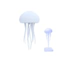 Sound-Activated Jellyfish Lamp - Color-Changing, Hanging & Base Model - Relaxing Atmosphere