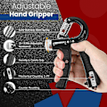 Miniatyrbild 5 av 5: Handgreppsförstärkare, Räknare Underarms Träning Kit (6-pack), Justerbar Handgreppsförstärkare, Greppring, Fingersträckare, Fingerövning