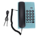 Multifunksjonell kablet telefon for kontor og hotell (blå)