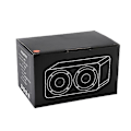 Miniatyrbild 2 av 4: Deqi W5 bluetooth-högtalare - Trämaterial Dubbla horn Handsfree-samtalsfunktion