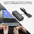 Miniatyrbild 3 av 5: Port för NES-kontroller OTG USB-spelkontroll-adapterkonverter för Steam/Android/PC/Macintosh