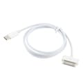 Miniatyrbillede 3 af 4: USB-C / Type-C til 30-bens data-synkroniseringskabel, længde: 1m