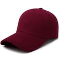 Baseballkeps - Justerbar Storlek Wine red