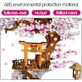 Miniatyrbilde 4 av 5: Sakura Treehouse Lighting Building Kit, Japanese Inari Shrine Bu