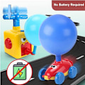 Pikkukuva 5 / 5: Auton laukaisija ilmapallolla, Inertia-voimalla toimiva ilmapalloauto, Ilmapallo X