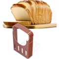 Miniatyrbillede 2 af 5: Brødskærer, ABS Foldbar Justerbar Toast Skæreskæremaskine