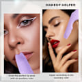 Miniatyrbillede 4 af 5: 2 stk. Eyeliner-skabeloner, silikone-vinget eyeliner-værktøjshjælper til begyndere Eyeliner-skabelon