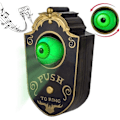 Pikkukuva 1 / 5: Halloween-ovikellokoriste, Haunted Doorbell Animated Eyeball