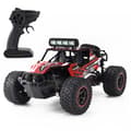 Fjärrstyrd bil, 1:16 RC-bil med LED-lampor, 2,4 GHz hög hastighet 20 km/h terräng