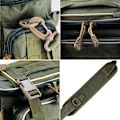 Miniatyrbillede 3 af 5: Fiskegrejstaske (Army Green) Fiskegrej Opbevaringspose Organizer Taljepose Messenger Taske Håndtaske