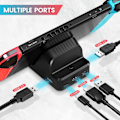 Miniatyrbild 3 av 5: Switch TV-docka, bärbar Switch-docka för NS Switch/Switch OLED