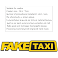 Pikkukuva 2 / 5: Fake Taxi -tarra | Hauska Fake Taxi -auton tarra | Auton puskuritarra | Fake Taxi -vinyyli tarra autoon