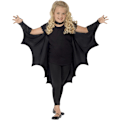 Miniatyrbilde 1 av 5: (130cm) Vampyr Flaggermus Vinger, Svart, Halloween Barnekjole, Barnekjole Tilbehør