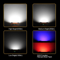 Miniatyrbilde 5 av 5: Oppladbar LED-flomlys, 60W 4 moduser LED-byggeplasslys