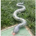Miniatyrbilde 5 av 5: Oppblåsbar slange python, 2 stk. falske slanger, store pythonslanger, flytende slanger for basseng, for hagebasseng