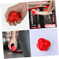 Miniatyrbild 5 av 5: 3 st Hexagonal Träning Boll Baseboll Reaktionsboll Gummi Reaktionsboll Boxning Reflexboll Fitness