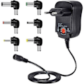 Miniatyrbillede 1 af 5: 12W Universal Strømadapter 3V 4.5V 5V 6V 7.5V 9V og 12V