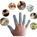 Miniatyrbilde 2 av 5: 5-pakks Anti-kuttefingerbeskyttende hansker, motstandsdyktige fingerbeskyttende hansker N