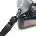 Miniatyrbilde 5 av 5: Hurtigutløselig DSLR justerbar kameramansjett håndleddsstropp belte armbånd slynge skulderstropp
