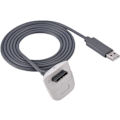 Pikkukuva 1 / 3: USB-latauskaapeli (harmaa), 1,5 m langaton peliohjaimen pikalaturikaapeli Xbox 360:lle