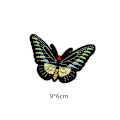 Miniatyrbild 4 av 5: 24 st Fjärilslappor Flerfärgade Slumpmässigt Blandade Handgjorda Lappar Assorterade Stryk-på eller Sy-på Broderade Stryk-på DIY J