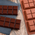 Miniatyrbillede 5 af 5: (form 1) Silikone chokoladeform til 6 borde, chokolade, BPA-fri