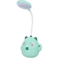 Miniatyrbilde 1 av 5: Lykkekatt Bordlampe Nattelys for Jenter Justerbar Skrivebordslampe Nattelys for Jente Liten Lampe for Barn LED Leselys