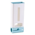 Miniatyrbillede 1 af 5: Blå Klæbende Væghængt Plastikpose Organizer, Dispenser X