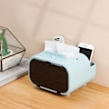 Miniatyrbillede 2 af 5: Blå Multifunktionel Vævsæske til Stue Vævsæske H