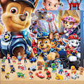 Miniatyrbillede 1 af 2: Julekalender 2024, 24-Dages Jule-Nedtælling Blind Box, Paw Patrol Hullegøj, Julegaver Velegnet til A