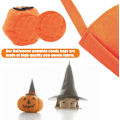 Miniatyrbillede 2 af 5: 6 stk. Halloween slikposer, Halloween græskarposer, non-woven merchandise poser, trick or treat gavepose