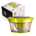 Miniatyrbilde 1 av 5: Multifunksjonell manuell sitruspresse, 4 i 1 juicer for appelsiner, L