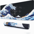 Miniatyrbillede 1 af 5: Gaming Mouse Pad XXL 800 x 300 mm Japan Art Kanagawa Surf og Bl