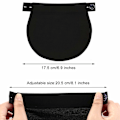 Miniatyrbillede 2 af 5: 6 pakker Maternity Pants Extender Justerbar Elastisk Talje Extender