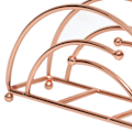 Miniatyrbilde 2 av 5: (Rose Gold)Metall Serviettholder Stående Moderne Serviettholder for Bar Restau