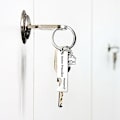 Miniatyrbillede 3 af 5: Personlig Hus Nøglering til Par: 2 stk. Nøglering i Rustfrit Stål til Par, Hus Nøgleringssæt, Kærlighedspar Nøglering, Housewa S
