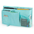 Miniatyrbilde 1 av 5: Grønn Seng Organizer - 8 Lommer Sengside Henge Oppbevaringspose med Stropp for Mobiltelefon, Tablet, Bøker, Vev, Ideell for C