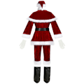 Miniatyrbillede 4 af 4: Julemandskostume til Mænd 4XL 4XL