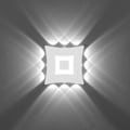 Miniatyrbillede 1 af 5: 18W Moderne LED Vægslampe Vandafvisende Vægskinne IP65 Aluminium LED Vægslampe Indendørs Udendørs til Stue Soveværelse B