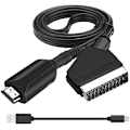 Miniatyrbild 1 av 5: Scart till HDMI-omvandlare, All-in-One SCART till HDMI-adapter, 1080P
