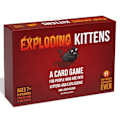 Miniatyrbillede 1 af 5: Exploding Kittens - Kortspil | Familievenligt Partyspil | Russisk Roulette