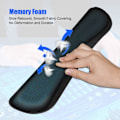 Miniatyrbillede 4 af 5: Upgrade Enlarge Gel Memory Foam Set Keyboard Wrist Rest Pad, Mous
